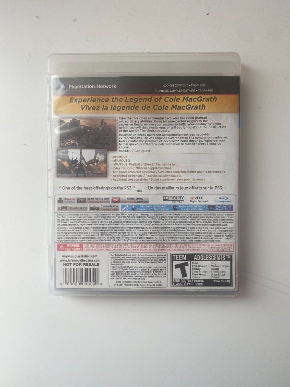 Infamous Collection (Playstation 3) - Picture 2 of 5